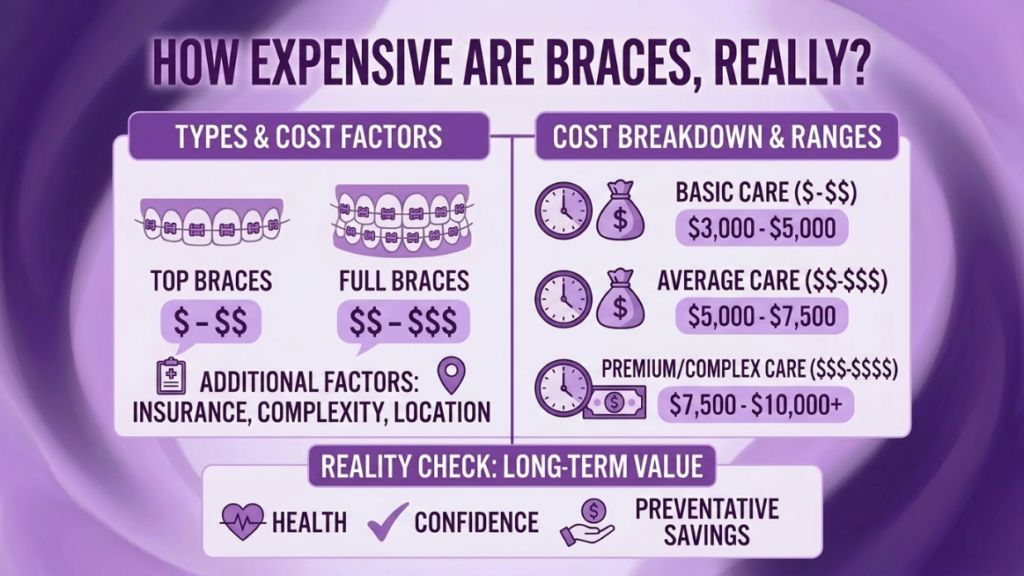 How Expensive Are Braces, Really? 2026 Brass Smile