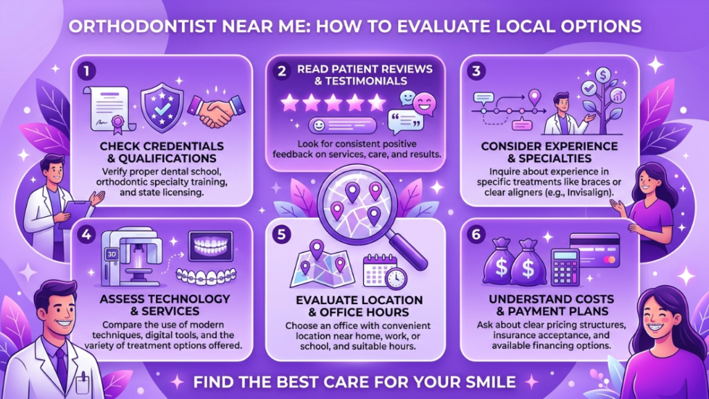 Orthodontist nearby How to Evaluate Local Options