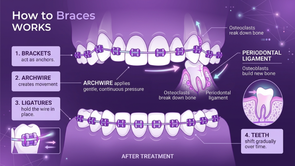 How Do Braces Work? The Science of Tooth Movement (2026)